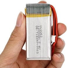 YUNIQUE GREEN-CLEAN 2pcs Polnilna lipo baterija (7.4V 1200mAh) za MJX X101 RC Quadcopter Drone