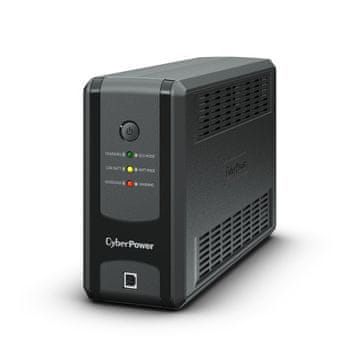 CyberPower CyberPower UT850EG-FR neprekinjeno napajanje (UPS) Line-Interactive 0.85 kVA 425 W, 3 AC izhodi