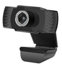 C-Tech Spletna kamera CAM-07HD, 720P, mikrofon, črna