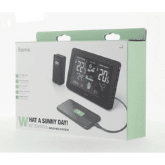 Hama Premium, vremenska postaja z barvnim zaslonom in funkcijo polnjenja USB