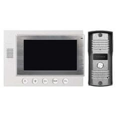Emos Videotelefon EM-07HD, barvni 7-palčni LCD zaslon + kamera z 1 gumbom, bel