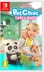 Microids My Universe: Pet Clinic Cats & Dogs - Panda Edition igra (Nintendo Switch)