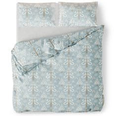 FLHF Snuggy mint tiskana božična posteljnina 200x200+80x80*2 AmeliaHome