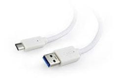 Kabel USB 3.0 (AM) do USB 3.1 (CM), 1,8 m, bel