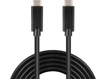PremiumCord Kabel USB-C (USB 3.2 generacije 2x2, 3A, 20Gbit/s) 0,5 m