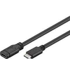 PremiumCord Podaljševalni kabel USB-C (USB 3.2 generacije 1), C/M - C/F, 1 m