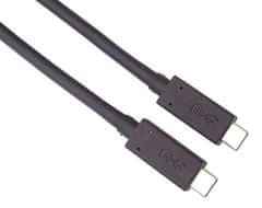 PremiumCord USB4 40Gbps 8K@60Hz Thunderbolt 3 certificiran USB-IF 1m kabel