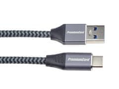 USB-C na USB 3.0 A (USB 3.1 generacije 1, 3A, 5Gbit/s) 0,5 m pletenica