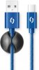 PREMIUM 2A kabel, USB-C, modri