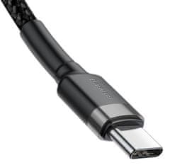 BASEUS CATKLF-HG1 Cafule USB-C 60W 2m sivo-črni kabel