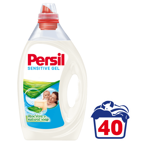 Persil Sensitive gel za pranje, 2 l, 40 pranj