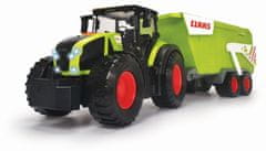 Dickie Traktor CLAAS s prikolico 64 cm
