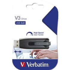 Verbatim USB ključek 256GB Verbatim Store’N’Go V3 črn 3.0