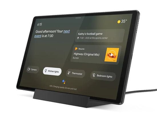Lenovo Tab M10 FHD Plus tablični računalnik (ZA5W0189BG) + polnilna postaja - kot nov