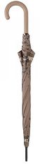 Esprit Ženski Long AC Poetry Flow er Bare Umbrella 58633 Taupe Gray