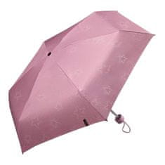 Esprit Ženski zložljivi dežnik Easymatic Light Star burst 58662 Dust y Orchid Metallic