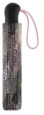 Esprit Ženski zložljivi dežnik Easymatic Light Blurred Edge s 58647 Taupe Gray