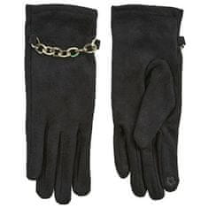 Verde Ženske rokavice 02-670 Black