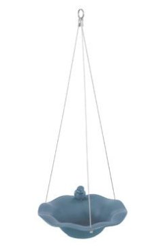 Zolux Keramična krmilnica za ptice z okrasjem modra