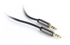 CABLEXPERT GEMBIRD Priključni kabel jack 3,5 mm M/M, PREMIUM KAKOVOST, pozlačen, 1,8 m