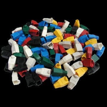 DATACOM zaščita RJ45 z mehurčkom RUMENA (100 kosov)
