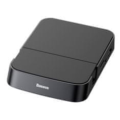 BASEUS Priključna postaja, USB-C HUB Mate Docking za pametne telefone Huawei in Samsung, 15 W (črna)