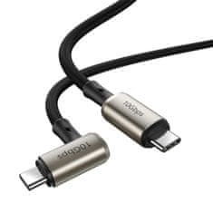 BASEUS Kabel USB-C z USB-C, kotni 3.1 Hammer, 100 W, PD, 4K 1,5 m (črn)
