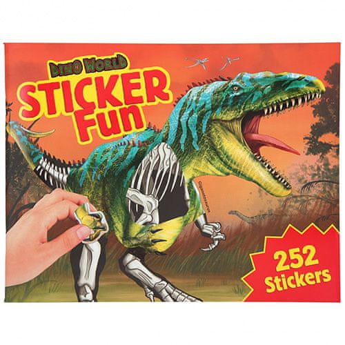 Dino World Sticker Fun, 252 nalepk mimovrste=)