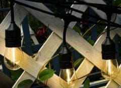 Malatec LED zunanja dekorativna girlanda 10m IP44 toplo bela