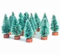 hurtnet Set 3 božičnih okrasnih dreves do 12cm