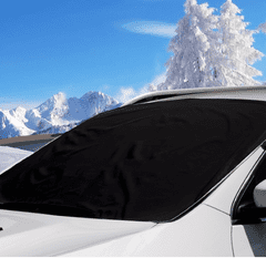 Mormark Pametno pokrivalo za vetrobransko steklo za zimo in poletje, termo pokrivalo za avto univerzalne velikosti-WINDSHIELD