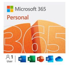 Microsoft 365 Personal, 1 leto, 1 oseba, 1 TB OneDrive, PC/Mac/Android/iOS, SLO