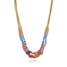 Viceroy Elegantna pozlačena ogrlica iz perl 1462C09012