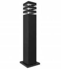 Berge Zunanja stebrična vrtna svetilka BELLA - ME0012 - 60 cm - črna
