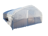 TopRastlinjaki MODEL 2022 - PROFI RASTLINJAK širine 5 m - dolžina po želji do 60m - 500 x 800 cm - 40m2 