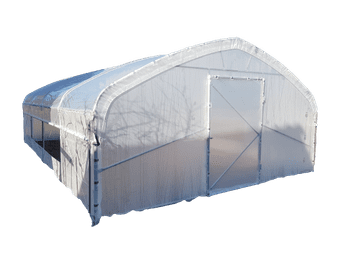 TopRastlinjaki MODEL 2022 - PROFI RASTLINJAK širine 5 m - dolžina po želji do 60m +1 x vrata + vse možne ojačitve