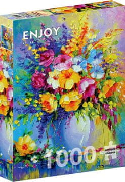 ENJOY Puzzle Šopek poletnih rož 1000 kosov