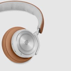 Bang & Olufsen Beoplay HX brezžične slušalke, barva lesa/srebrne