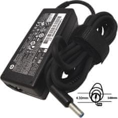 HP Napajalnik 65W, 19,5V 4,5x3,0 mm, originalni
