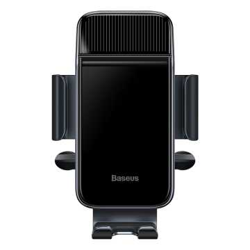 BASEUS Baseus solarno gravitacijsko držalo za telefon v avtomobilu (črno)