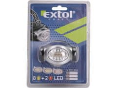 Extol Craft naglavna svetilka 8 + 2 ICE diode