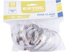Extol Craft Objemke za cevi NERJAVEČE JEKLO, embalaža 10ks, 40-60mm