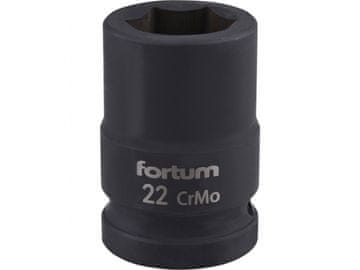 Fortum Vtična glava nenadoma 3/4", 22mm, L 52mm