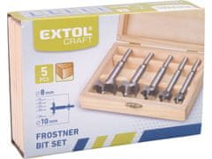 Extol Craft Rezkarji, v les, nastavljeno 5ks, O 15-20-25-30-35mm
