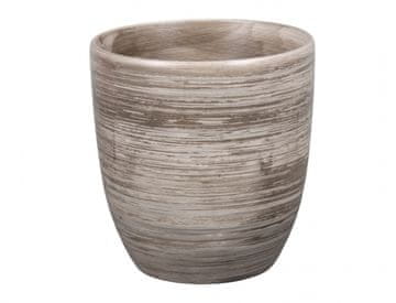 eoshop Pokrov za cvetlični lonec CODET SIVA keramični mat d20x21cm