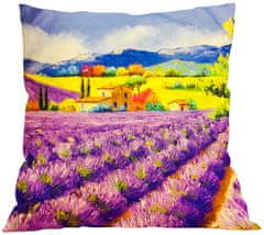 Ariatex Prevleka za blazino micro Lavender field 45x45