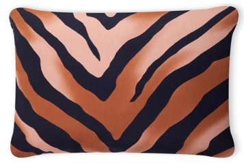 Ariatex Prevleka za blazino BENGAL I. rjava 50x70 Saten