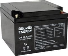 GOOWEI ENERGY Rezervna baterija VRLA GEL 12V/26Ah (OTL26-12)