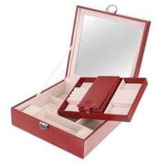 MG Jewelery Box škatla za nakit, červená