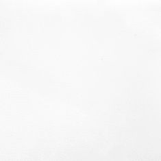 Vidaxl Vzmetnica z žepkasto vzmetjo bela 180x200x20 cm umetno usnje